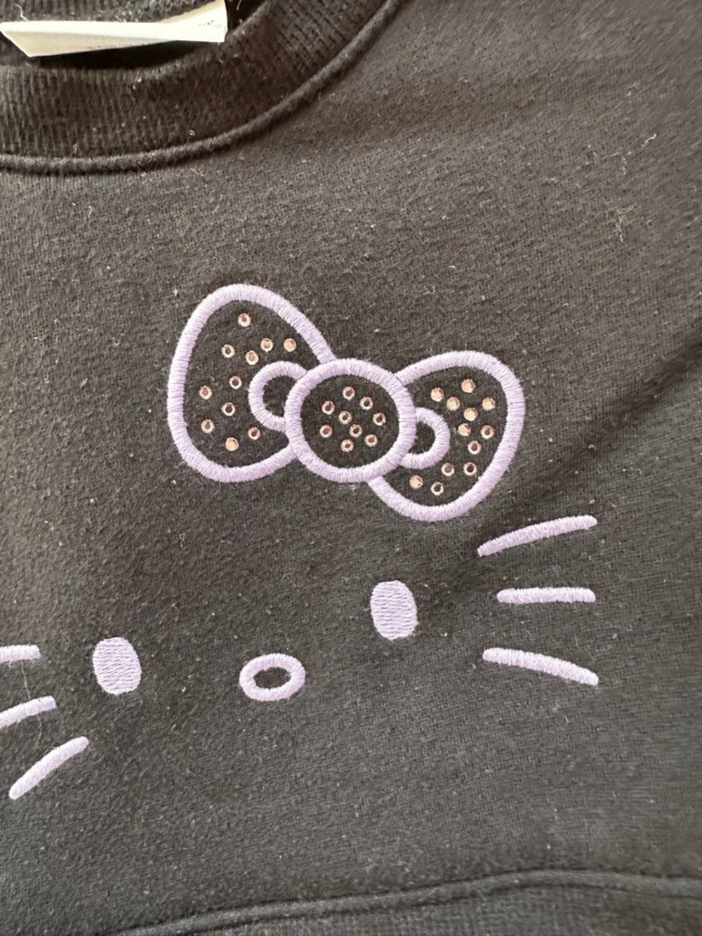 Hello Kitty Black Sweatshirt and Sequins Dress - Picture 2 of 4